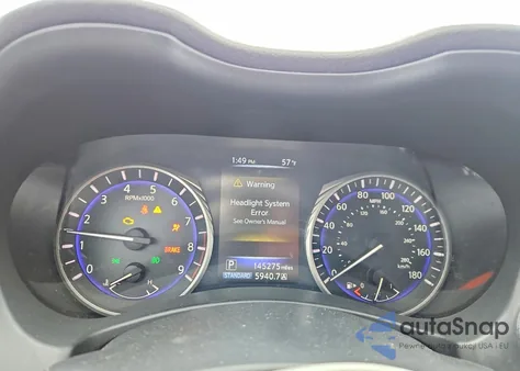 2015 Infiniti Q50 Base z USA, uszkodzony, nr VIN JN1BV7AP9FM334935